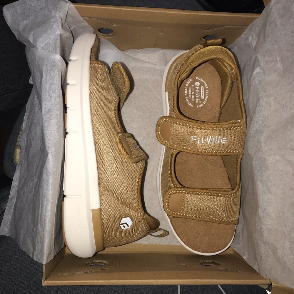 FitVille Women’s wide Diabetic Sandals